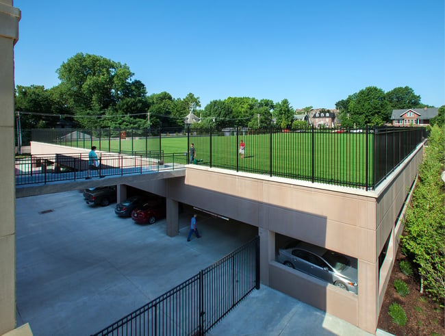 View of Designing a Sustainable Parking Facility | Neumann Monson Architects